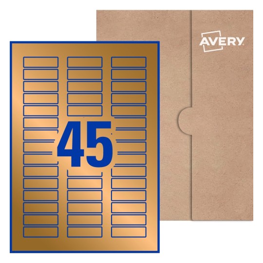 Rectangle Labels - 51 x 15mm Rectangle, Avery® Blank Labels 51x15-R