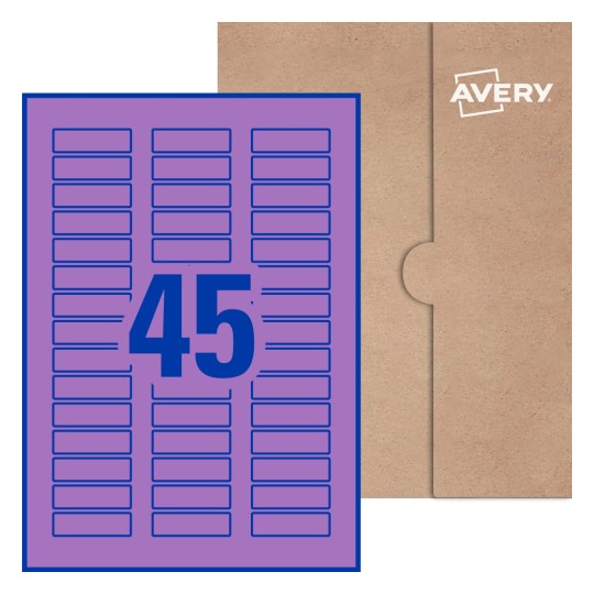 Rectangle Labels - 51 x 15mm Rectangle, Avery® Blank Labels 51x15-R