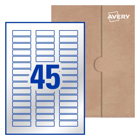 Rectangle Labels - 51 x 15mm Rectangle, Avery® Blank Labels 51x15-R