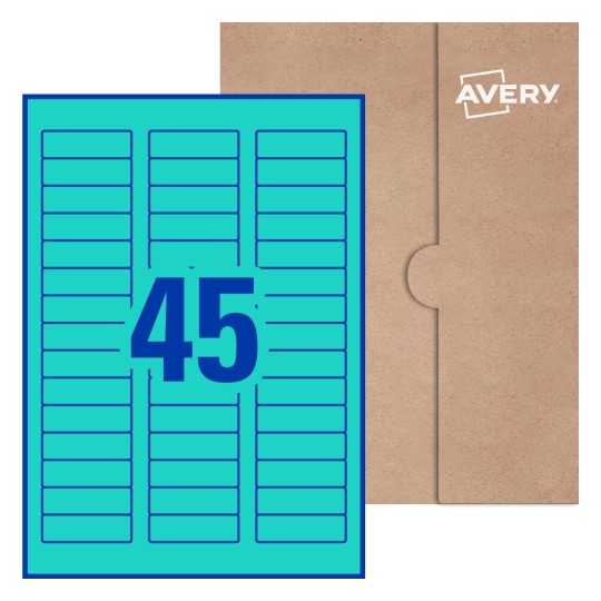 Rectangle Labels - 58 x 17.8mm Rectangle, Avery® Blank Labels 58x17-R
