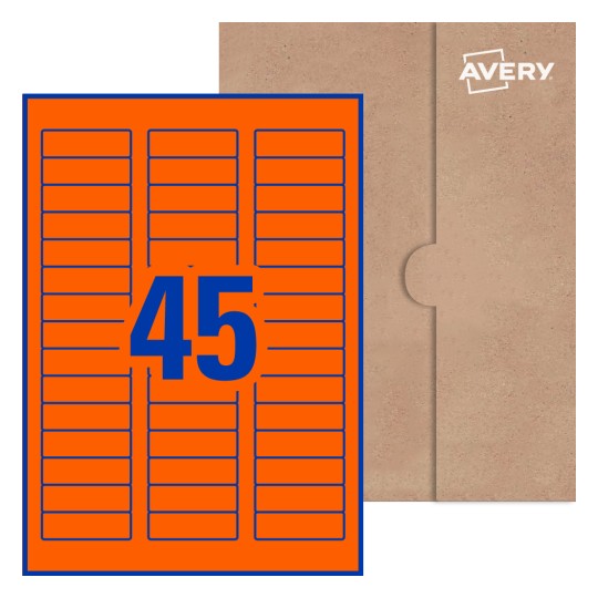 Rectangle Labels - 58 x 17.8mm Rectangle, Avery® Blank Labels 58x17-R