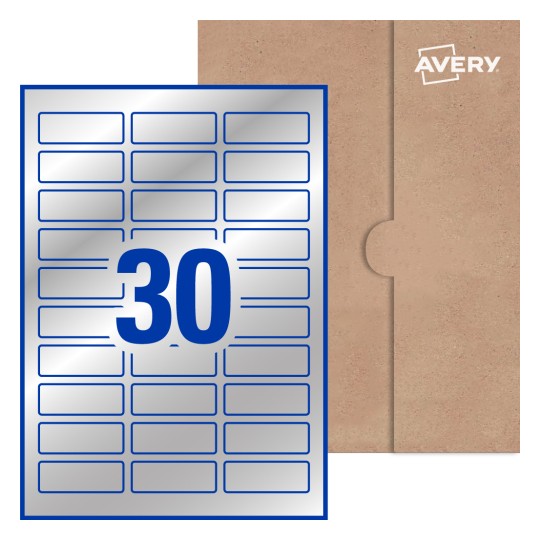 Rectangle Labels - 61 x 22mm Rectangle, Avery® Blank Labels 61x22-R