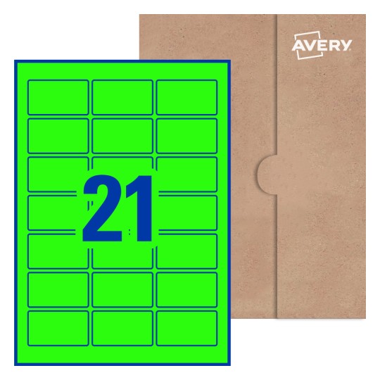 Rectangle Labels - 62 x 35.5mm Rectangle, Avery® Blank Labels 62x35-R