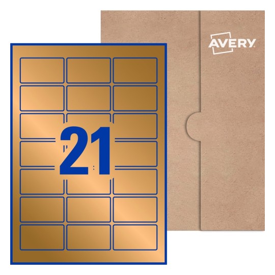 Rectangle Labels - 62 x 35.5mm Rectangle, Avery® Blank Labels 62x35-R