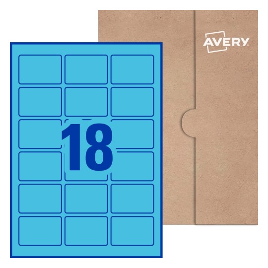 Rectangle Labels - 62 x 42mm Rectangle, Avery® Blank Labels 62x42-R