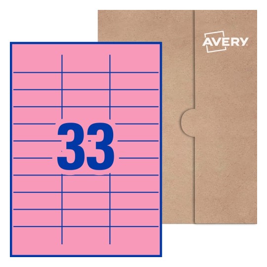 Rectangle Labels - 70 x 25mm Rectangle, Avery® Blank Labels 70x25-R