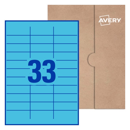 Rectangle Labels - 70 x 25mm Rectangle, Avery® Blank Labels 70x25-R