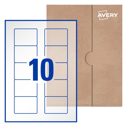 Rectangle Labels - 70 x 52mm Rectangle, Avery® Blank Labels 70x52-R