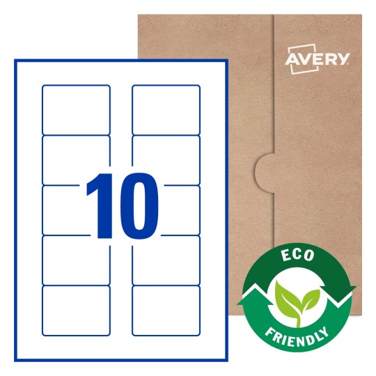 Rectangle Labels - 70 x 52mm Rectangle, Avery® Blank Labels 70x52-R