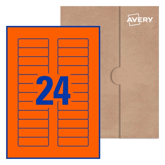 Rectangle Labels - 72 x 21.15mm Rectangle, Avery® Blank Labels 72x21-R