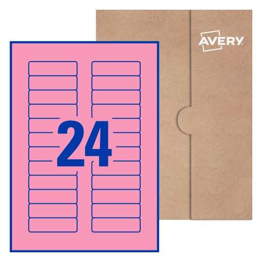Rectangle Labels - 72 x 21.15mm Rectangle, Avery® Blank Labels 72x21-R