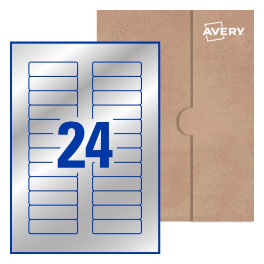 Rectangle Labels - 72 x 21.15mm Rectangle, Avery® Blank Labels 72x21-R