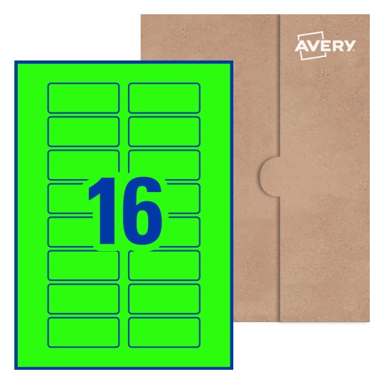 Rectangle Labels - 72 x 30mm Rectangle, Avery® Blank Labels 72x30-R