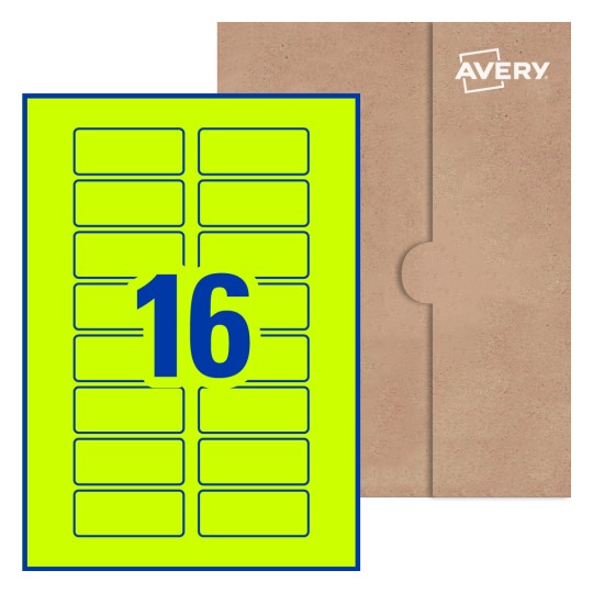 Rectangle Labels - 72 x 30mm Rectangle, Avery® Blank Labels 72x30-R