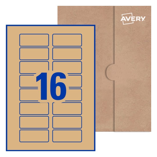 Rectangle Labels - 72 x 30mm Rectangle, Avery® Blank Labels 72x30-R
