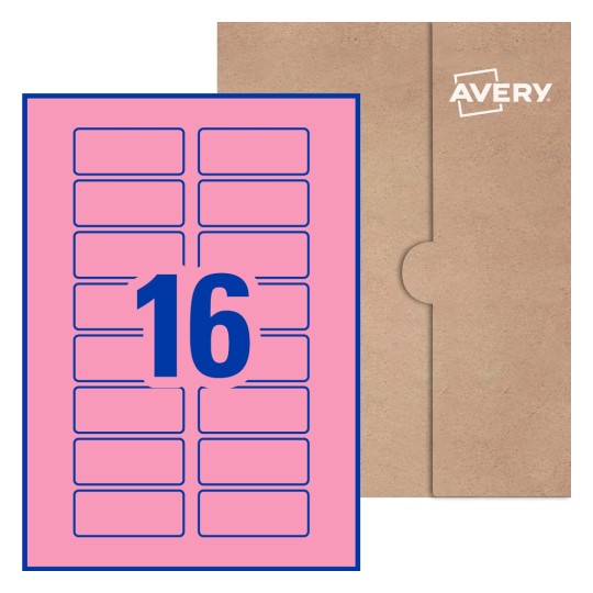 Rectangle Labels - 72 x 30mm Rectangle, Avery® Blank Labels 72x30-R