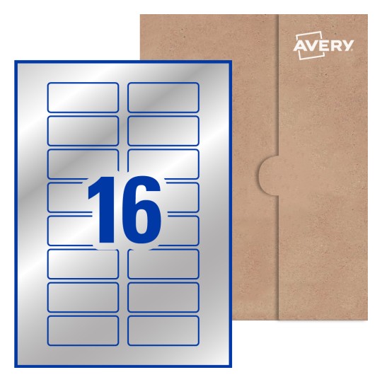 Rectangle Labels - 72 x 30mm Rectangle, Avery® Blank Labels 72x30-R