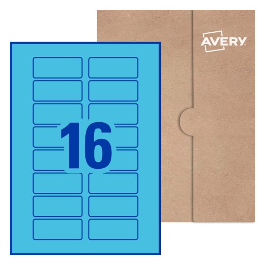 Rectangle Labels - 72 x 30mm Rectangle, Avery® Blank Labels 72x30-R