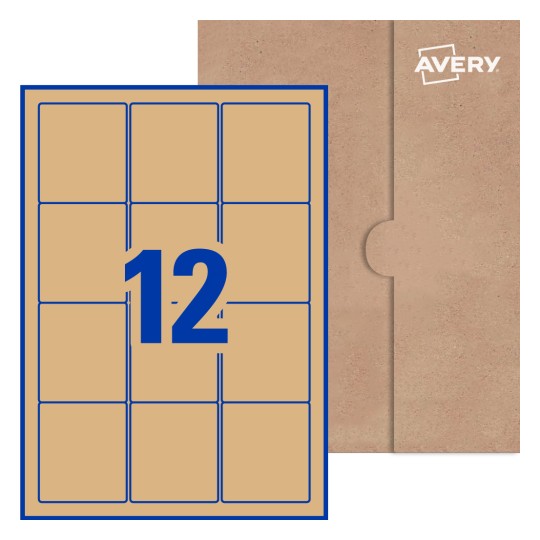 Rectangle Labels - 72 x 63.5mm Rectangle, Avery® Blank Labels 72x63-R