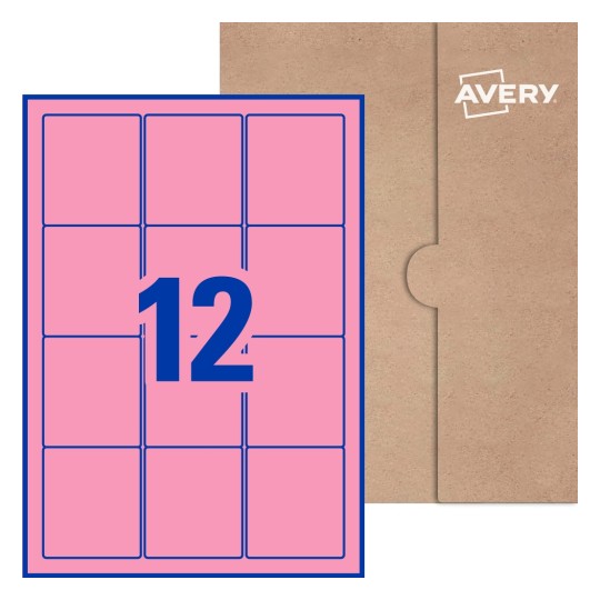 Rectangle Labels - 72 x 63.5mm Rectangle, Avery® Blank Labels 72x63-R