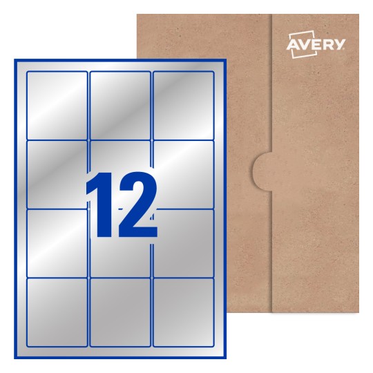 Rectangle Labels - 72 x 63.5mm Rectangle, Avery® Blank Labels 72x63-R