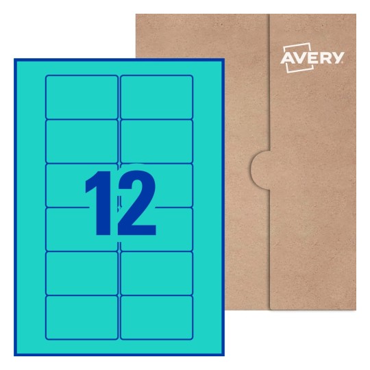 Rectangle Labels - 76.2 x 46.4mm Rectangle, Avery® Blank Labels 76x46-R