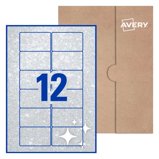 Rectangle Labels - 76.2 x 46.4mm Rectangle, Avery® Blank Labels 76x46-R