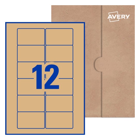 Rectangle Labels - 76.2 x 46.4mm Rectangle, Avery® Blank Labels 76x46-R