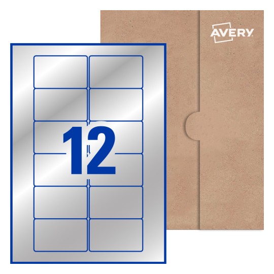 Rectangle Labels - 76.2 x 46.4mm Rectangle, Avery® Blank Labels 76x46-R