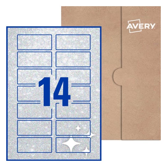 Rectangle Labels - 80 x 35mm Rectangle, Avery® Blank Labels 80x35-R
