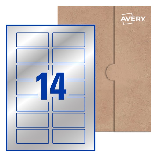 Rectangle Labels - 80 x 35mm Rectangle, Avery® Blank Labels 80x35-R