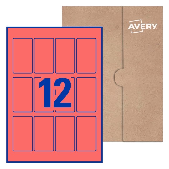 Rectangle Labels - 80 x 45mm Rectangle, Avery® Blank Labels 80x45-R