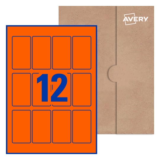 Rectangle Labels - 80 x 45mm Rectangle, Avery® Blank Labels 80x45-R