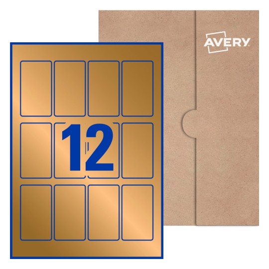 Rectangle Labels - 80 x 45mm Rectangle, Avery® Blank Labels 80x45-R