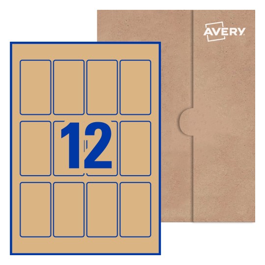 Rectangle Labels - 80 x 45mm Rectangle, Avery® Blank Labels 80x45-R