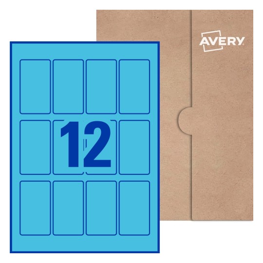 Rectangle Labels - 80 x 45mm Rectangle, Avery® Blank Labels 80x45-R