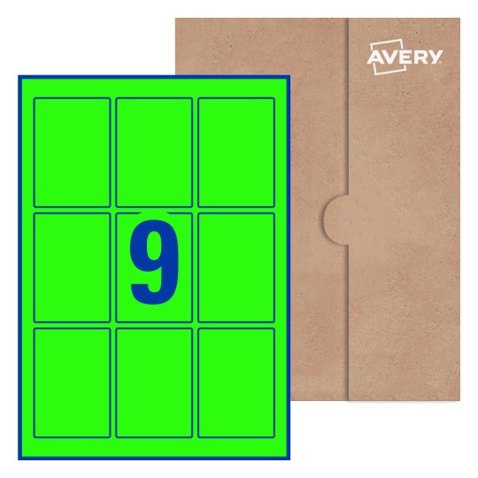 Rectangle Labels - 89 x 62mm Rectangle, Avery® Blank Labels 89x62-R