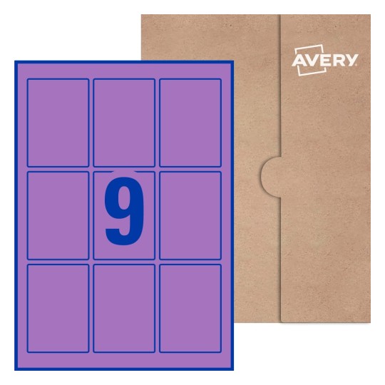 Rectangle Labels - 89 x 62mm Rectangle, Avery® Blank Labels 89x62-R