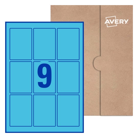 Rectangle Labels - 89 x 62mm Rectangle, Avery® Blank Labels 89x62-R
