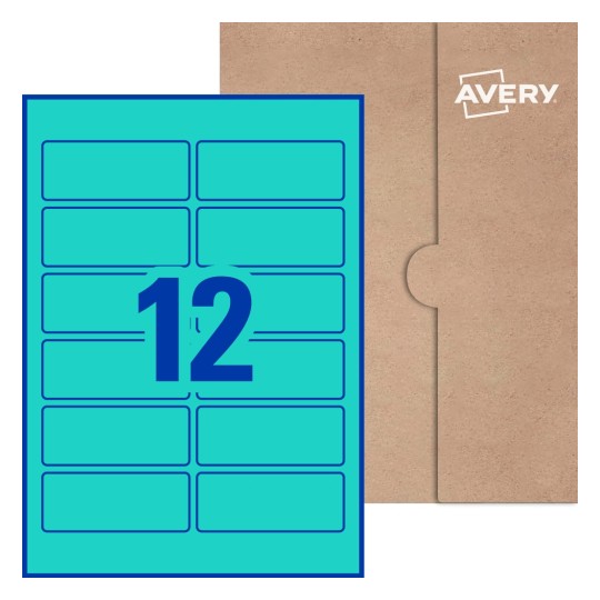 Rectangle Labels - 95.5 x 38.1mm Rectangle, Avery® Blank Labels 95x38-R