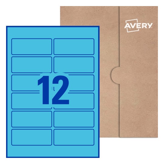 Rectangle Labels - 95.5 x 38.1mm Rectangle, Avery® Blank Labels 95x38-R