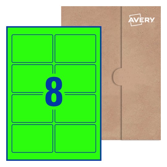 Rectangle Labels - 95.5 x 65mm Rectangle, Avery® Blank Labels 95x65-R