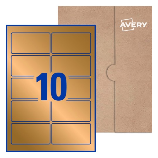Rectangle Labels - 96 x 51mm Rectangle, Avery® Blank Labels 96x51-R