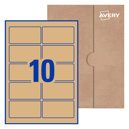 Rectangle Labels - 96 x 51mm Rectangle, Avery® Blank Labels 96x51-R