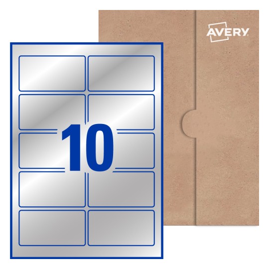 Rectangle Labels - 96 x 51mm Rectangle, Avery® Blank Labels 96x51-R