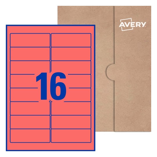 Rectangle Labels - 99.1 x 34mm Rectangle, Avery® Blank Labels 99x34-R