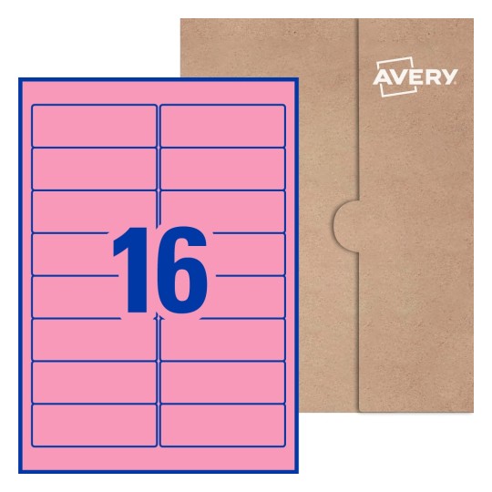 Rectangle Labels - 99.1 x 34mm Rectangle, Avery® Blank Labels 99x34-R