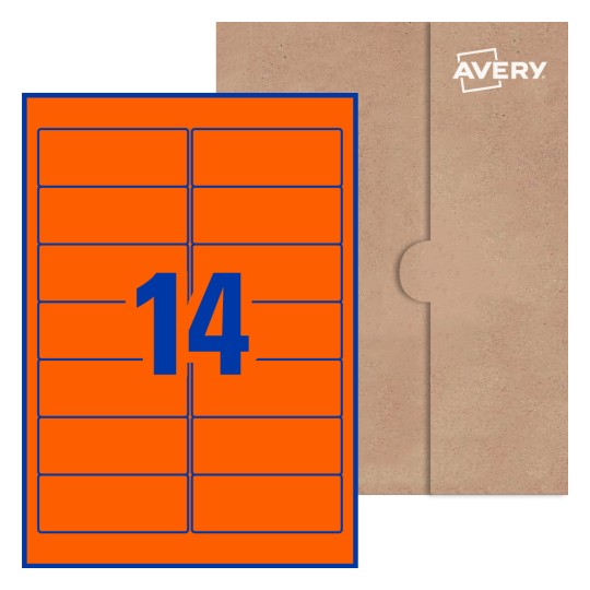 Rectangle Labels - 99.1 x 38.1mm Rectangle, Avery® Blank Labels 99x38-R