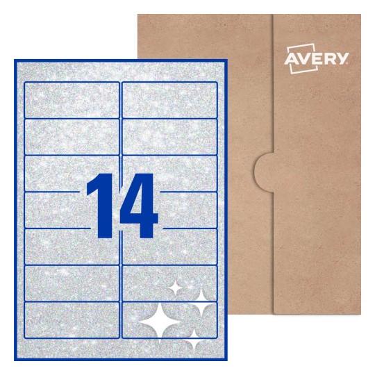 Rectangle Labels - 99.1 x 38.1mm Rectangle, Avery® Blank Labels 99x38-R