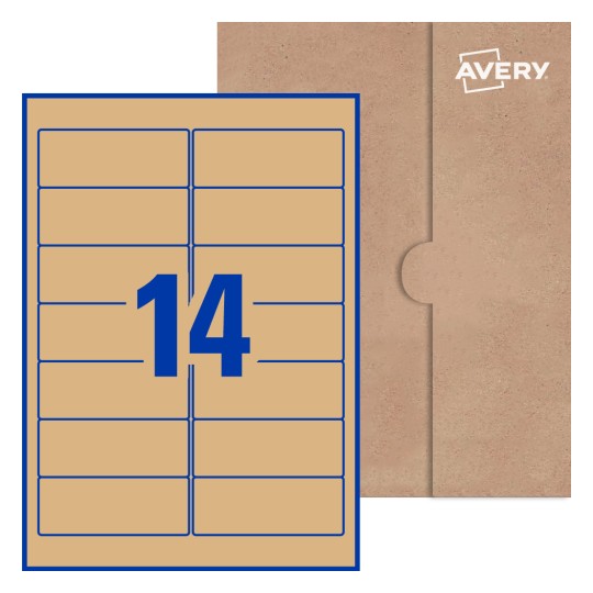 Rectangle Labels - 99.1 x 38.1mm Rectangle, Avery® Blank Labels 99x38-R